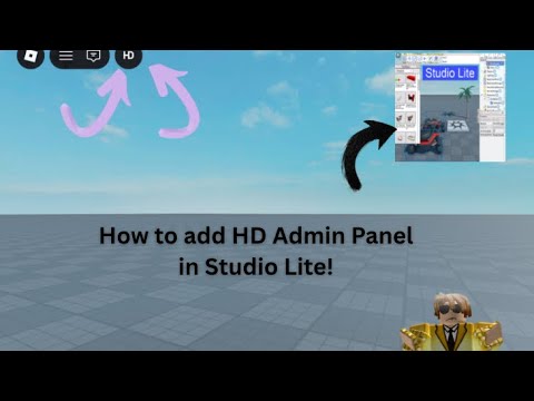 How to add Hd Admin in Studio Lite mobile in 2025! (Tutorial!)