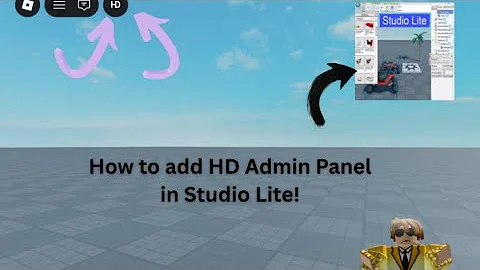 How to add Hd Admin in Studio Lite mobile in 2025! (Tutorial!)