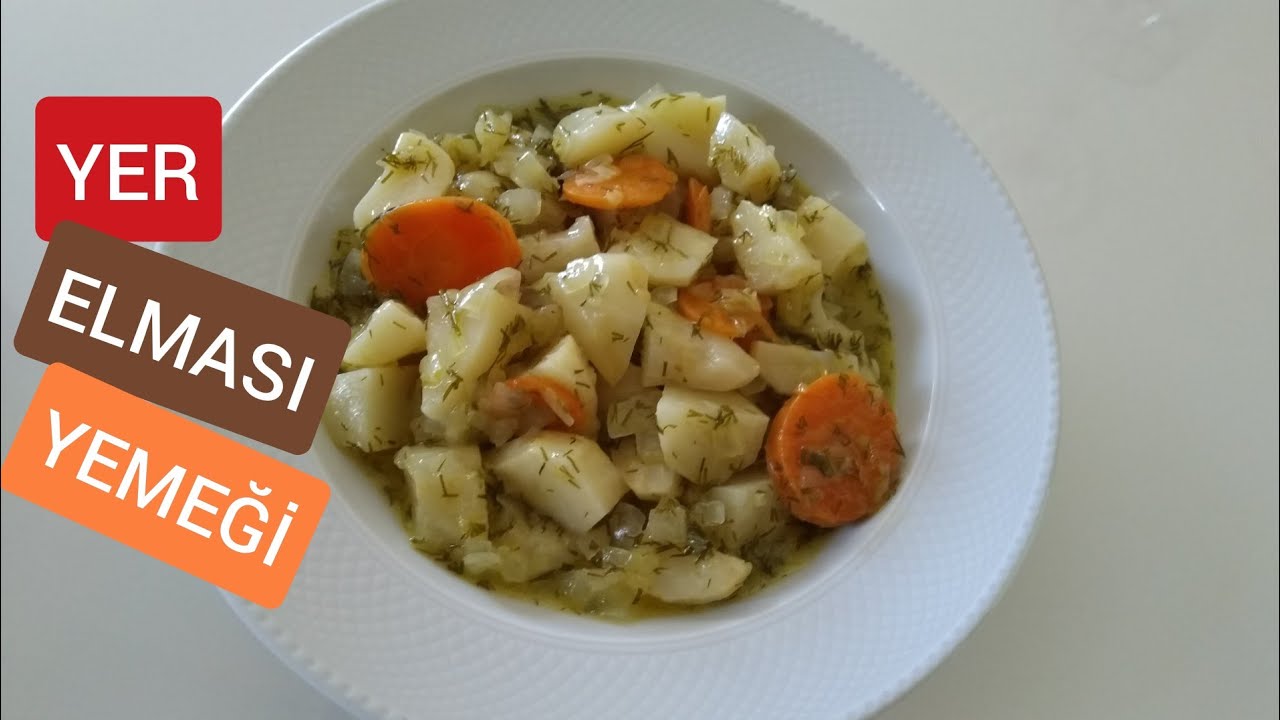 PORTAKAL SOSLU YER ELMASI YEMEĞİ – Zeytinyağlı Yer Elması Yemeği Tarifi – Leziz Yemek Tarifleri