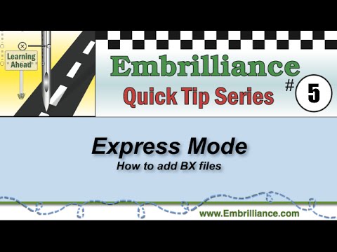 Embrilliance Quick Tip #5 - How to Install BX fonts