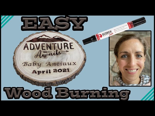 Easy Wood Burning with Cricut - Makers Gonna Learn