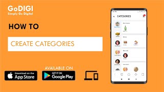How to create Categories for your catalogs for easy & quick view | GoDIGI App screenshot 1