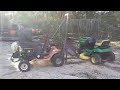 Fork Lift Riding Mower