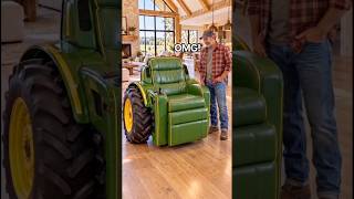 Details We tried out a tractor recliner! 🙌 Update