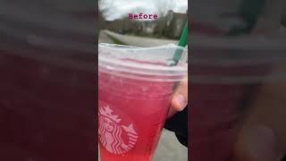 Me and my best friend went to Starbucks and finished a snap