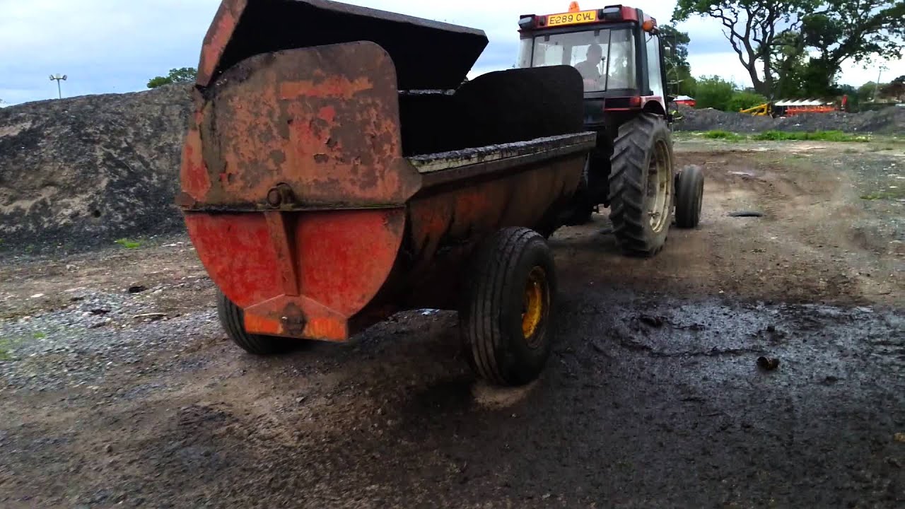 muck spreader Video tour on ebay YouTube