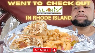 WENT TO ALANIS IN CRANSTON RHODE ISLAND FOR THE CHICKEN SHAWARMA PLATE