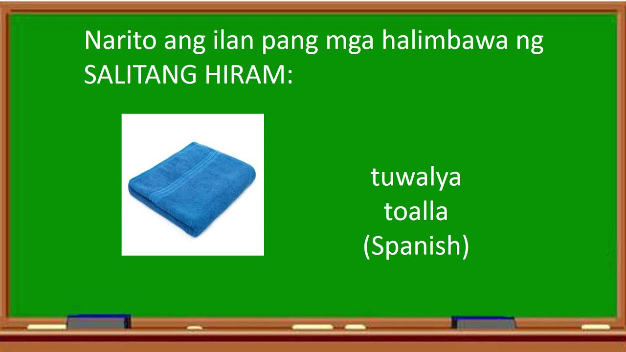 Magbigay Ng Sampung Halimbawa Ng Hiram Na Salita - sampung swerte