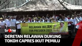 Kompak! Relawan Semangat Dukung Capres Ikut Pemilu 2024 | Kabar Hari Ini tvOne