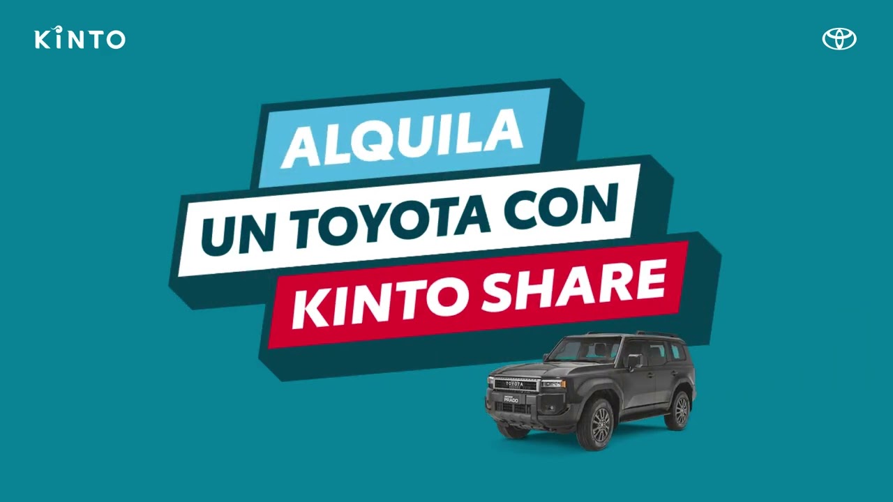ALQUILA UN TOYOTA CON KINTO SHARE