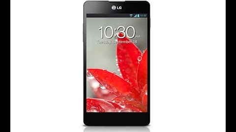 LG Optimus G E975 Hard Reset and Forgot Password Recovery, Factory Reset