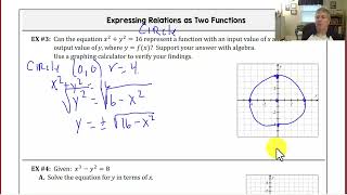 Lesson 4.5 A (1) - Introduction to Implicitly Defined Functions