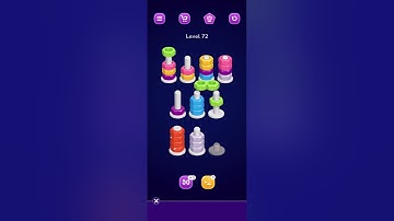 Nut Sort Level 72 Walkthrough | Nuts Sort Level 72