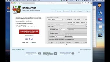 How to Convert Video files on a Mac -  Yosemite - Free Application