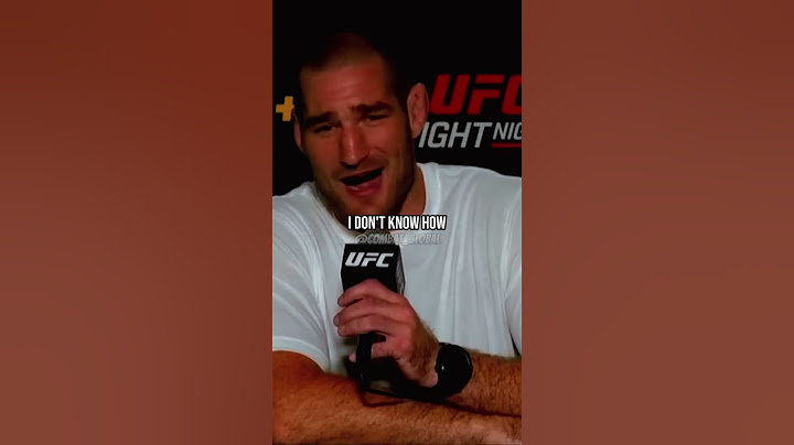 Sean Strickland On Training With Alex Pereira: 'I thought I won most rounds'