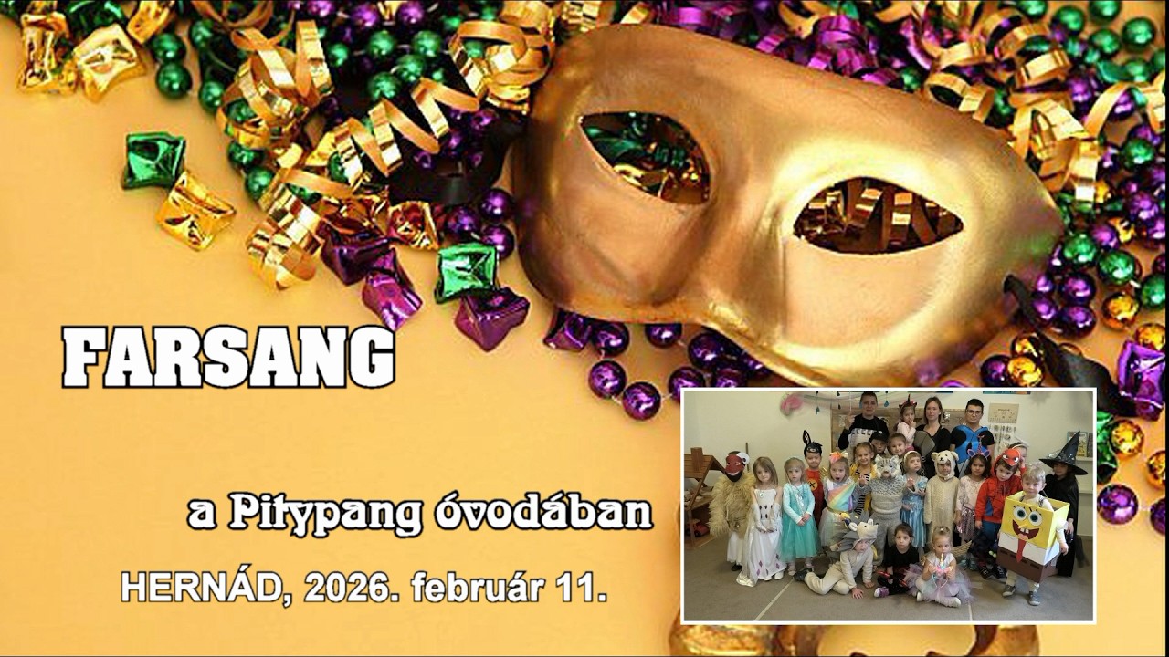 Farsang a hernádi Pitypang óvodában Őzike csoport 2026