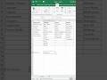 Save this &amp; thanks me later #excel #shorts #handsonlearning #ytshorts #advancedexcel