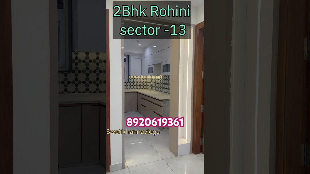 2Bhk fully renovated Flat in Rohini sec 13 