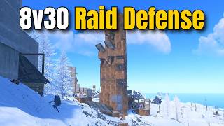 How we ALMOST SURVIVED the IMPOSSIBLE (8v30 Raid Defense)