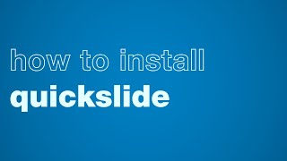 How To Install Quickslide Handrails For Straight Runs