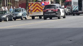Car Crash in Albany, 9/29/24 .  BREAKING News. Albany NY car Accident driver severely injured.