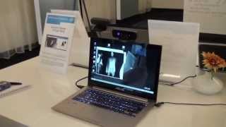 Intel Gesture Viewer Demonstration (Future Showcase 2013)