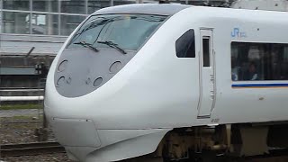 681系0番台3+6両編成特急しらさぎ 米原駅到着