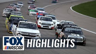 NASCAR Camping World Truck Series Wise Power 200 | NASCAR ON FOX HIGHLIGHTS