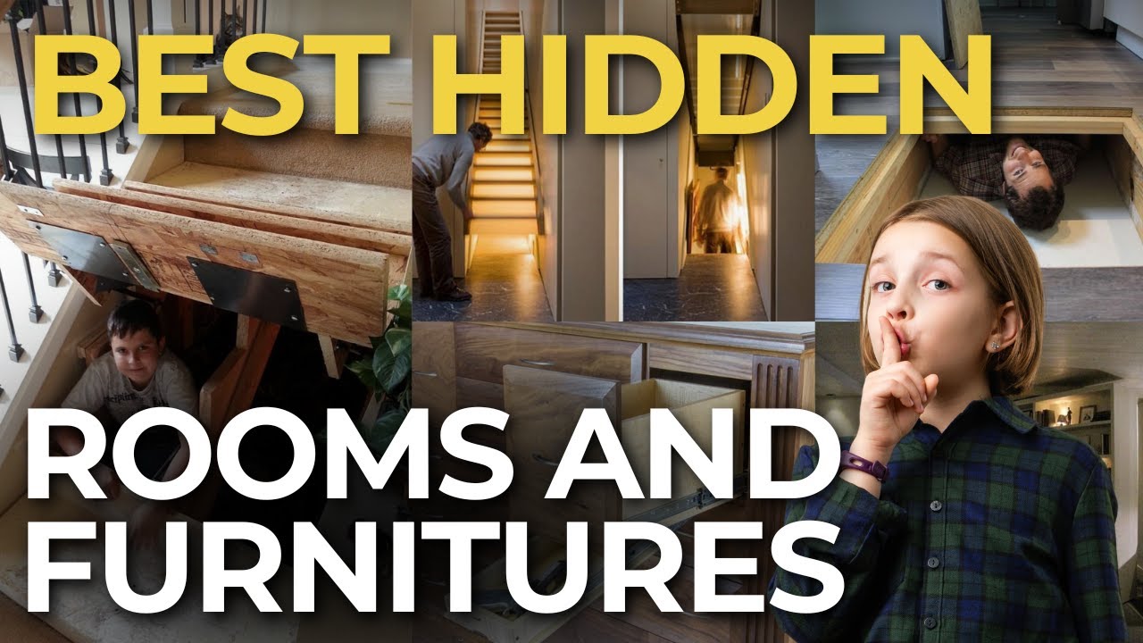 MindBlowing Hidden Rooms & Genius Secret Furniture Ideas You Need to
