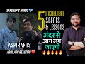 5 Incredible Scenes & Lessons From TVF Aspirants 🔥 IAS Motivation | UPSC | Life Changing Video