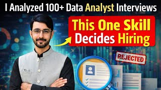 Celebrity I Analyzed 100+ DATA ANALYST Interviews – This One Skill Decides Hiring Net Worth