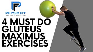 4 MUST DO Gluteus Maximus Activation Exercises | By a Doctor of Physical Therapy