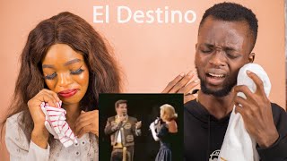 OUR FIRST TIME HEARING Juan Gabriel Dueto con Rocio Durcal - El Destino REACTION!!!😱