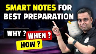 GATE Smart Notes For Best Preparation | Why? When? How?