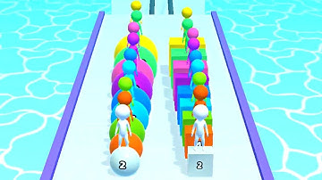 2048 Ball Runner ! All Levels Gameplay (40-42) android,ios