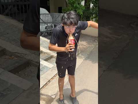 Coke vs Mentos in Mouth