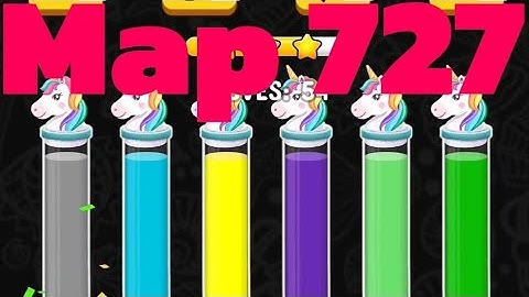 color water sort 3D level 727