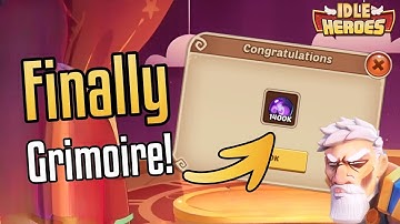 They Added It!!! Huge Grimoire and Evolved Phoenix Progress! - Idle Heroes