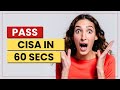 How to Answer CISA Exam Questions in 60 Seconds (Watch it till the end!)