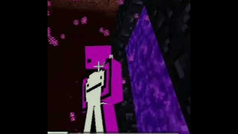 Water in the Nether #Minecraft #shorts