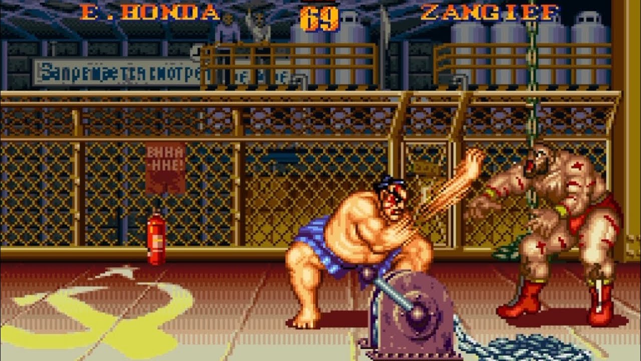 Прохождение игры E. Honda | Street Fighter II Turbo: Hyper Fighter (SNES)