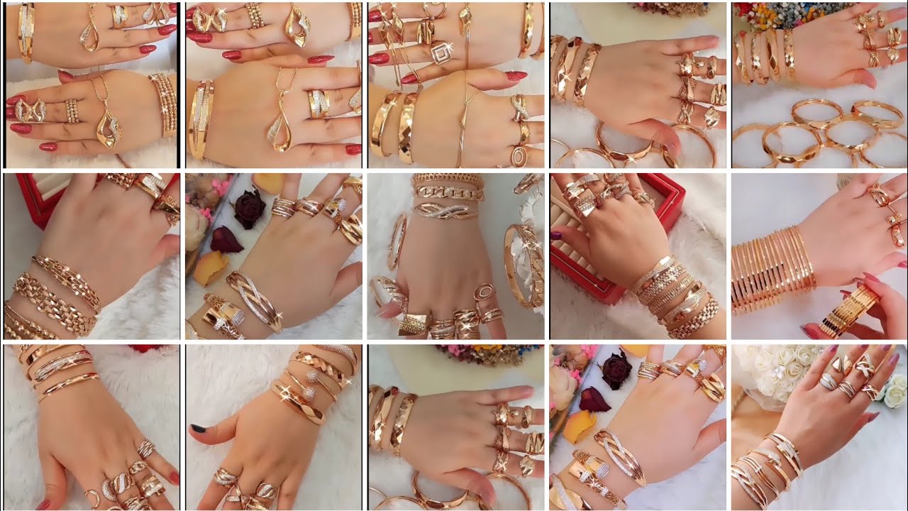  Top Trending Latest Gold Rings and Bracelets Designs Stylish & Traditional Designs 2025