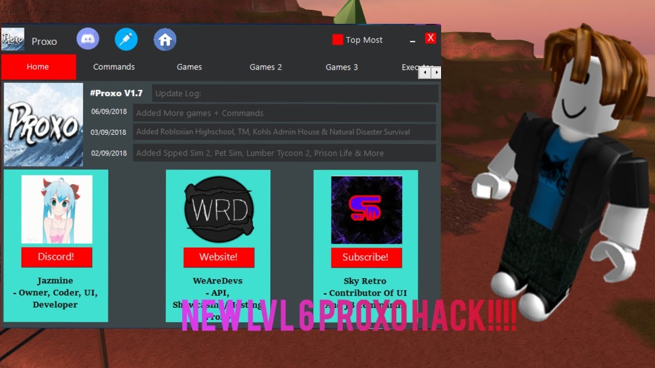 New Lvl 6 Proxo Hack Jailbreak Gui Phantom Forces Esp Lua Script Executor Youtube - videos matching roblox hack with proxo and script jailbreak