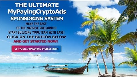 MyPayingCryptoAds prelaunch I review I MPCA I review