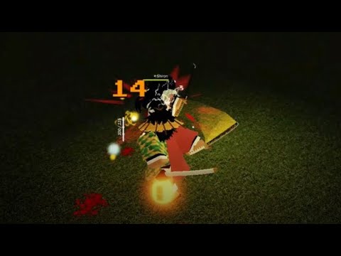 Project Slayers 52 Hits 500+ Damage Thunder Breathing Combo