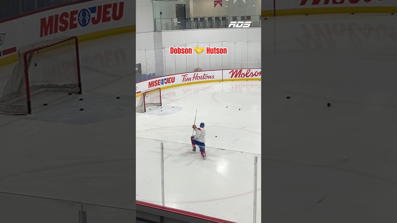 Noah Dobson et Lane Hutson, future 1ère paire de Canadiens en défense?😏 