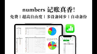 【iPad】budget in numbers 记账真香！ 免费｜高自由度｜自动同步｜备份