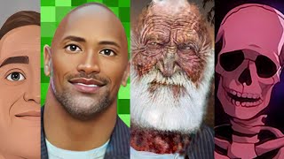 The Rock - Mr Incredible Becoming Canny, Memmy, Old But Its The Rock - Skeleton Roasting