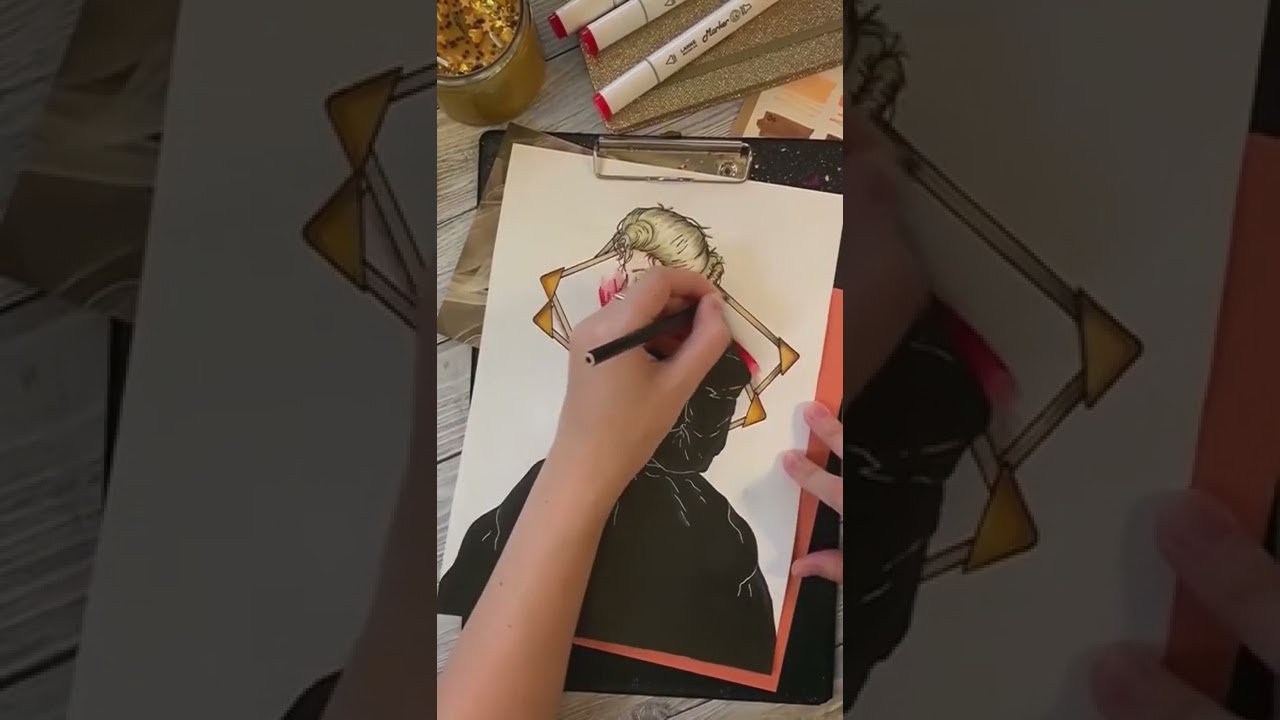 Криминал арт ольга монтро рисунки