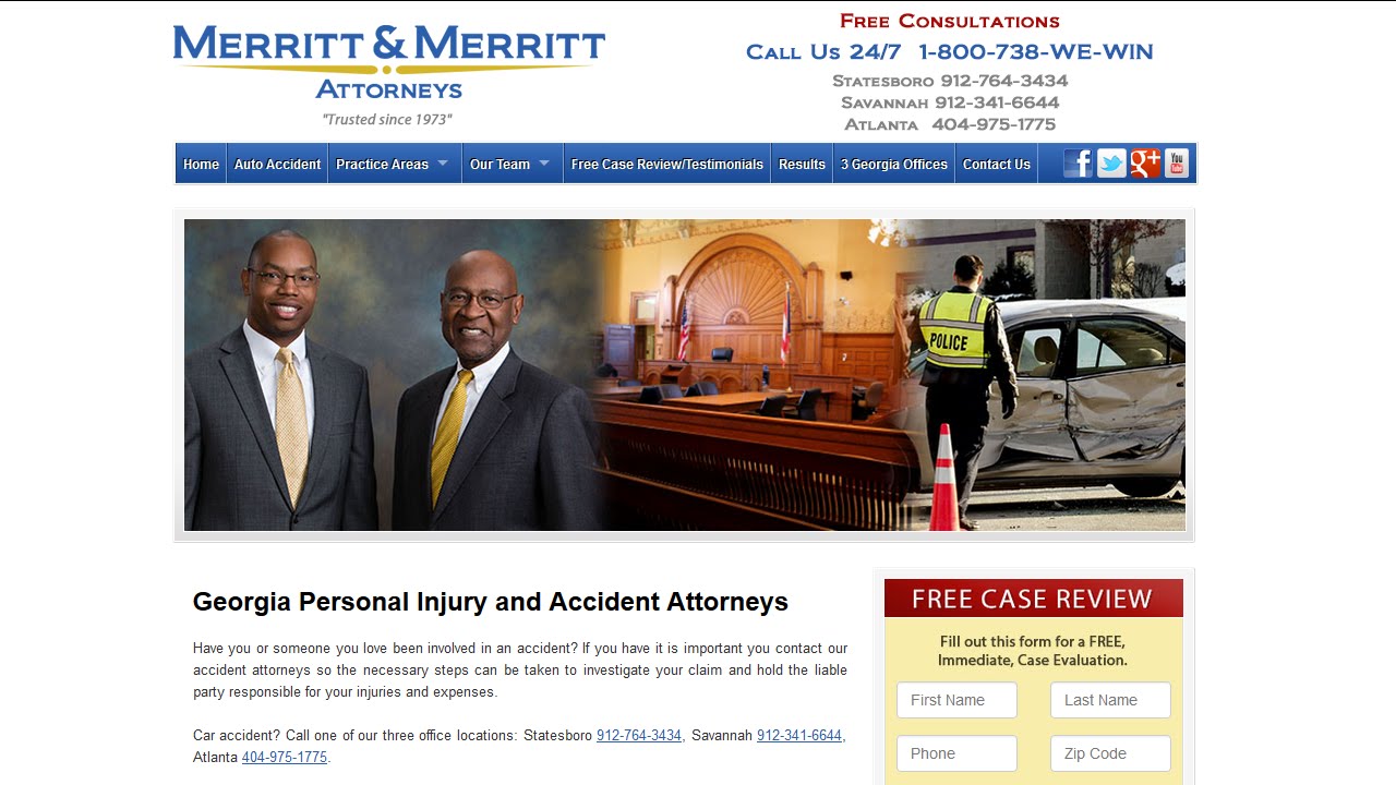 Personal Injury Attorney in Savannah - Lawyer in Savannah GA